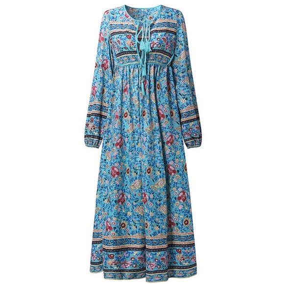 Prairie Folk Town Maxi Dress - Picture 4 of 8